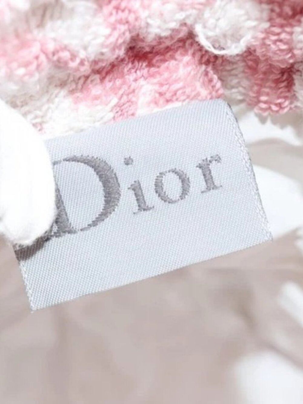 Christian Dior Purse Pouch Pile Pink White Auth - Picture 9 of 16